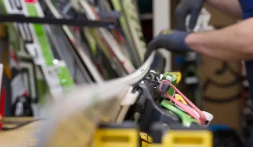 Dank gutem Service: Ski in Topform