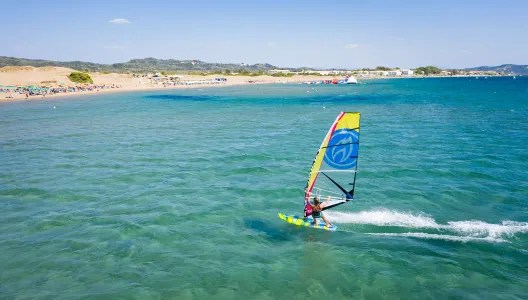 Arbeitsplatz mit perfektem Urlaubsfeeling